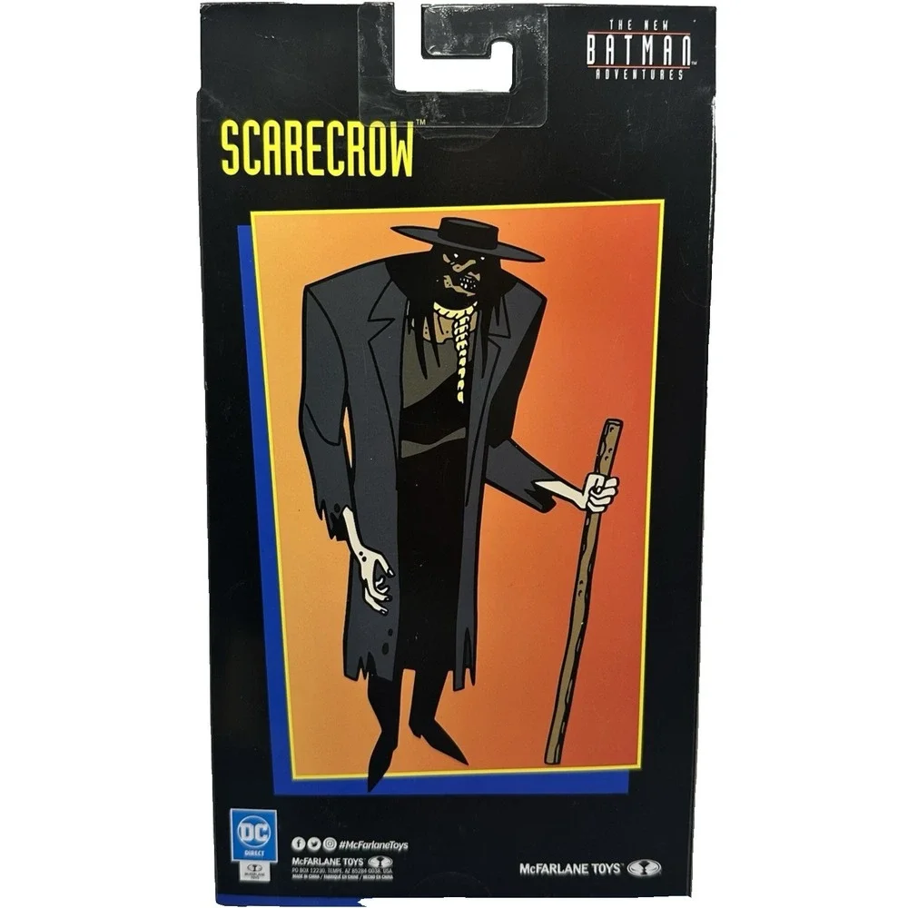 McFarlane DC The New Batman Adventures Scarecrow Figure with Hands New